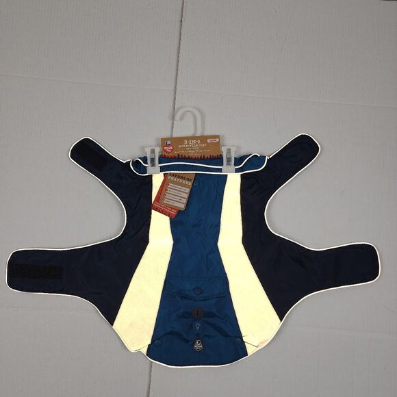 Arcadia Trail 3 in 1 Dog Jacket Rain Coat Pet Multiwear Removable Sherpa Fleece - Picture 3 of 16